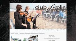 Desktop Screenshot of clubviolin.com